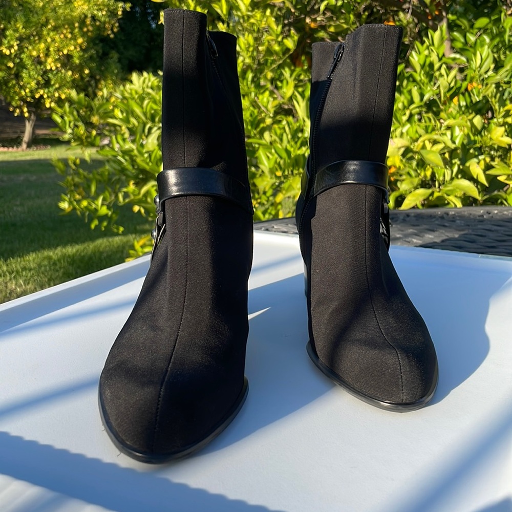 Stuart Weitzman Gore-Tex heeled boots